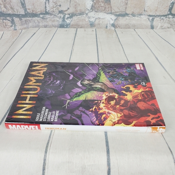 Inhuman Marvel  Comics Hardcover Sealed - Picture 3 of 3